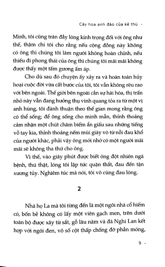 Cây Hoa Anh Đào Của Kẻ Thù