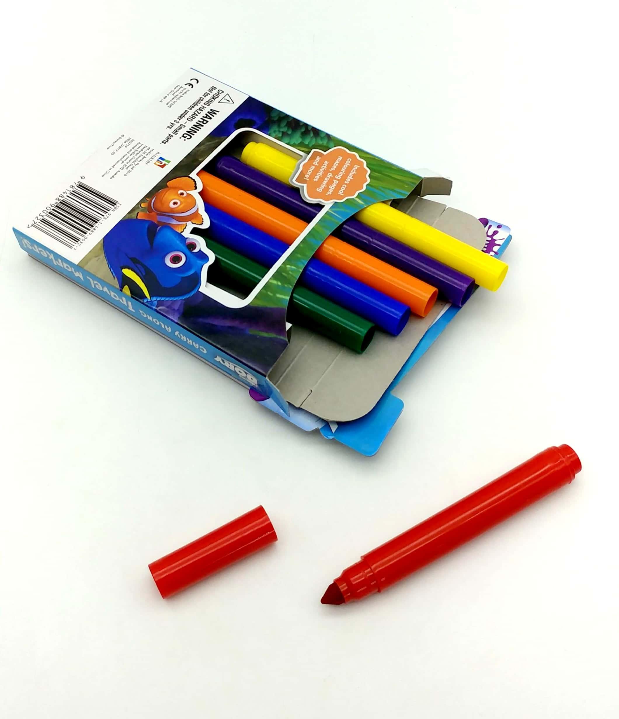 Inkredibles Finding Dory Carry Along Travel Markers