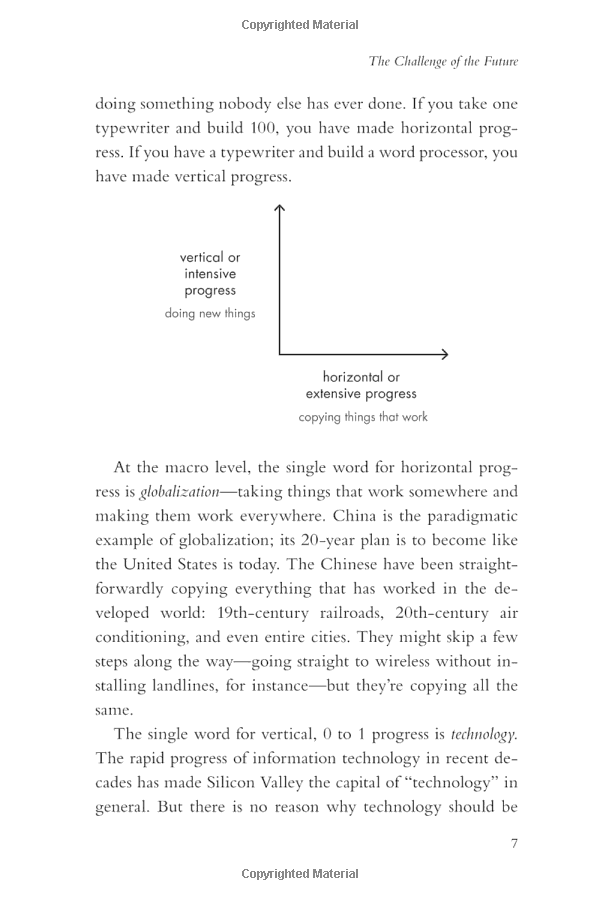 Zero To One: Notes On Start Ups, Or How To Build The Future