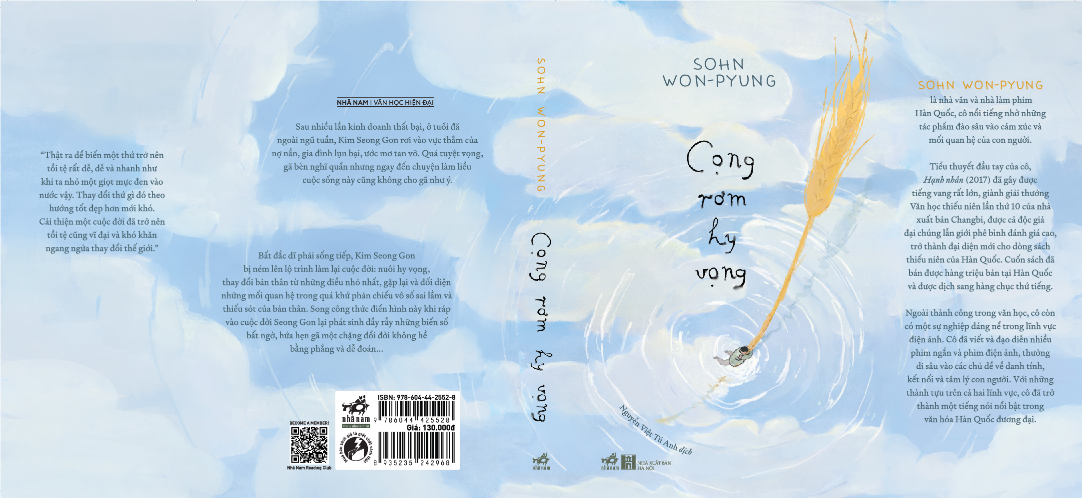 Sách - Cọng rơm hy vọng (Sohn W0n-Pyung) (Nhã Nam Official)
