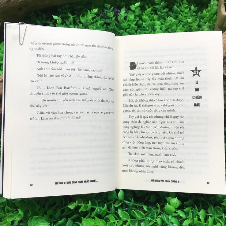 Sách - Thế Giới Otomegame Thật Khắc Nghiệt Với Nhân Vật Quần Chúng - Tập 1 (Kèm Bookmark)