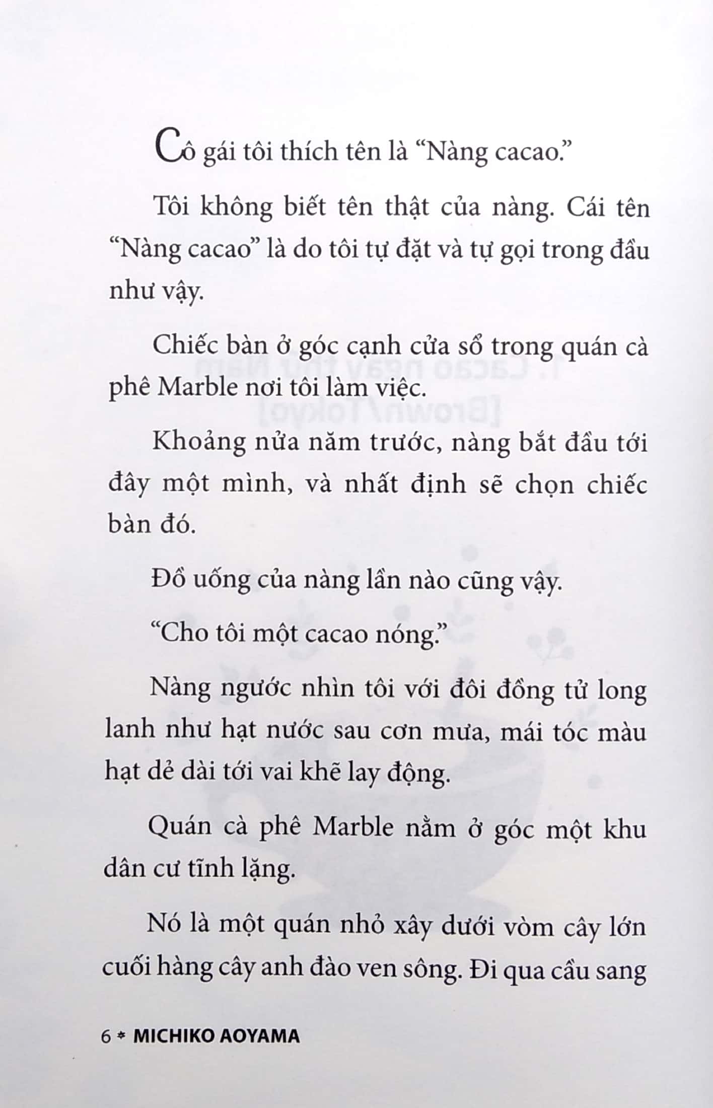 Cacao Ngày Thứ Năm - Tác Giả Michiko Aoyama