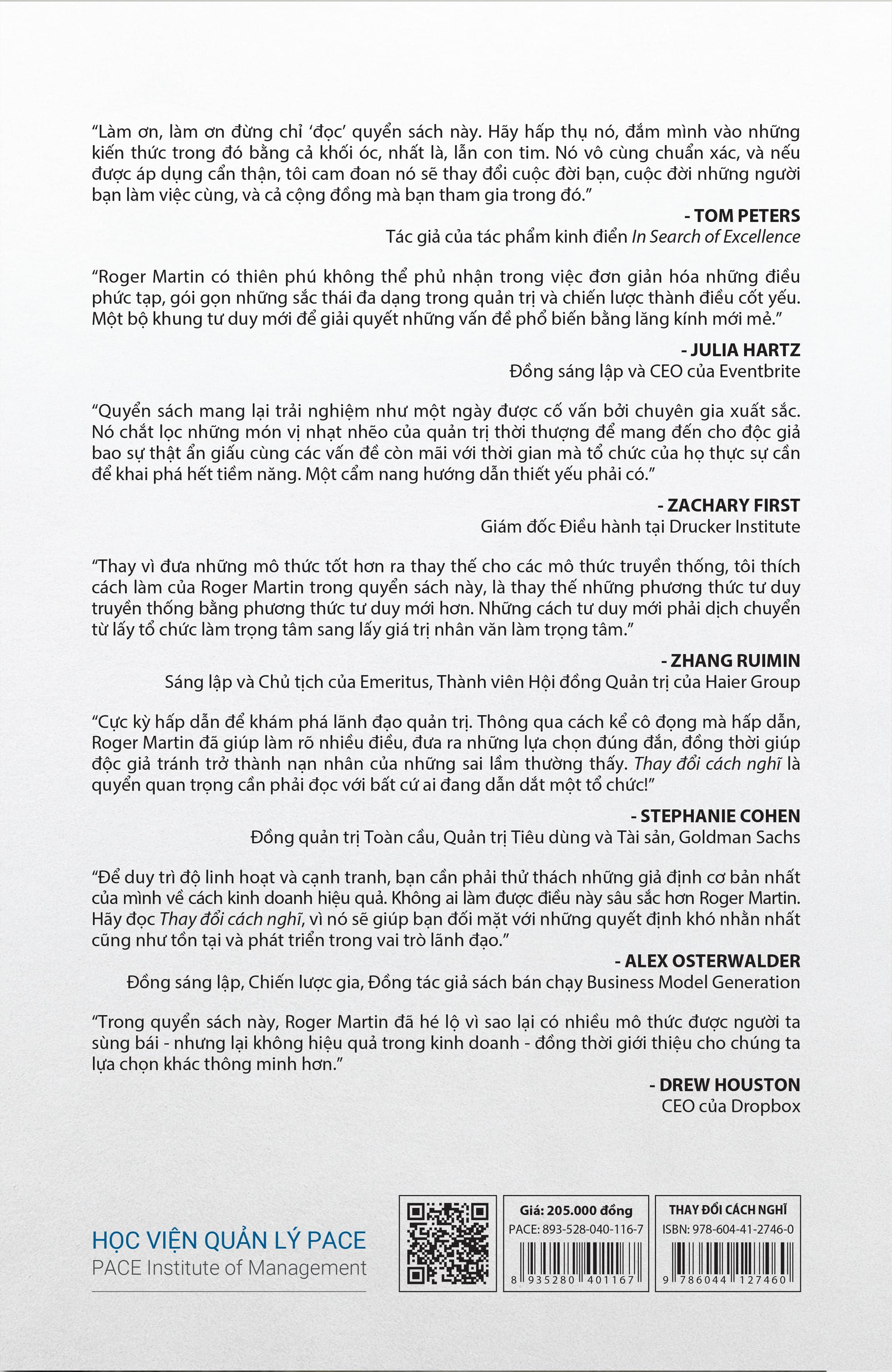 Thay Đổi Cách Nghĩ (A New Way to Think) - Roger L. Martin - PACE Books