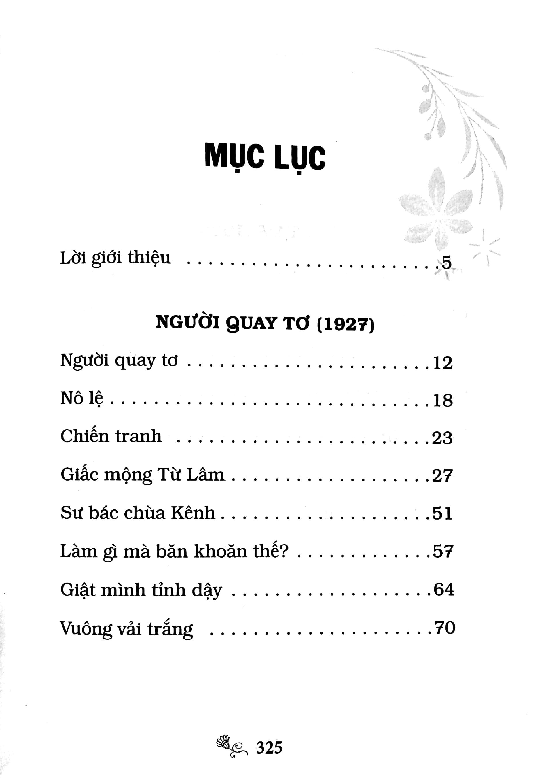Danh Tác Văn Học Việt Nam - Truyện Ngắn Nhất Linh