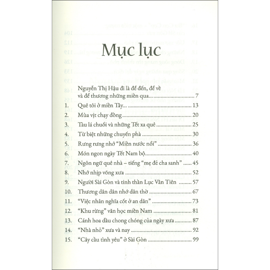 Thương những miền qua