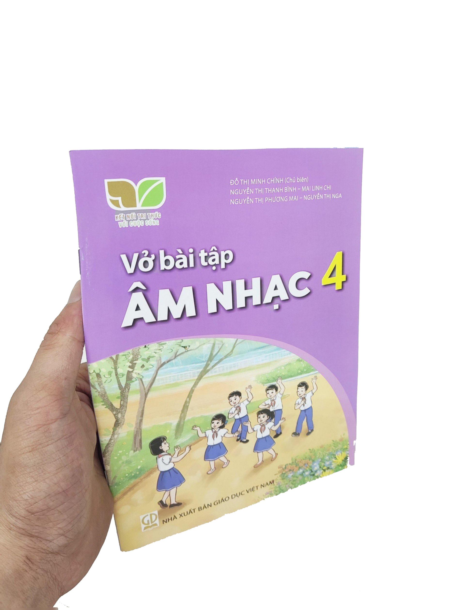 Sách Giáo Khoa Vở Bài Tập Âm Nhạc 4 (Kết Nối) (Chuẩn)