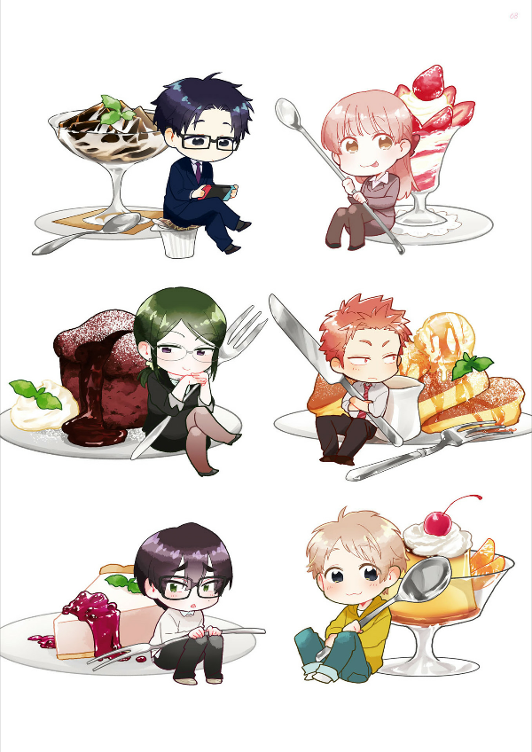ヲタクに恋は難しい Official Art Works