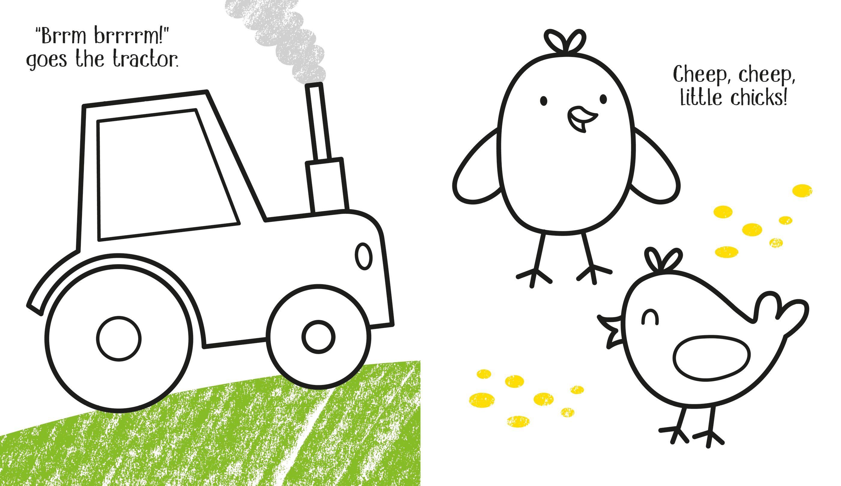 First Colouring Farm