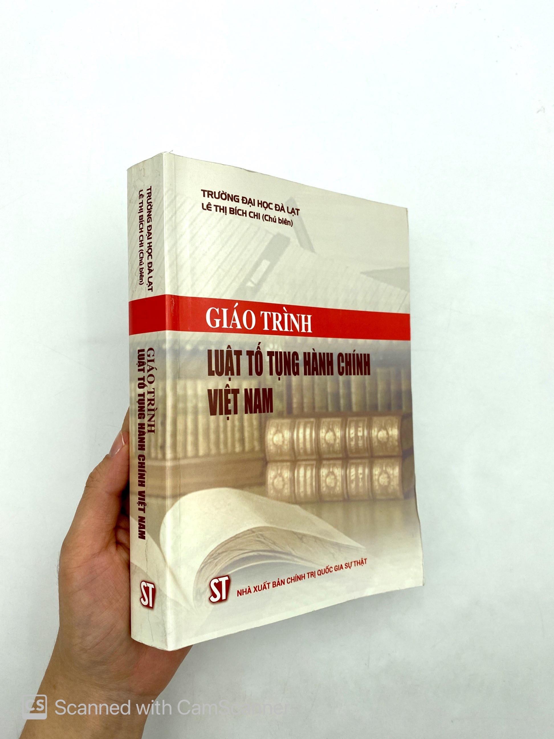 Giáo Trình Luật Tố Tụng Hành Chính Việt Nam
