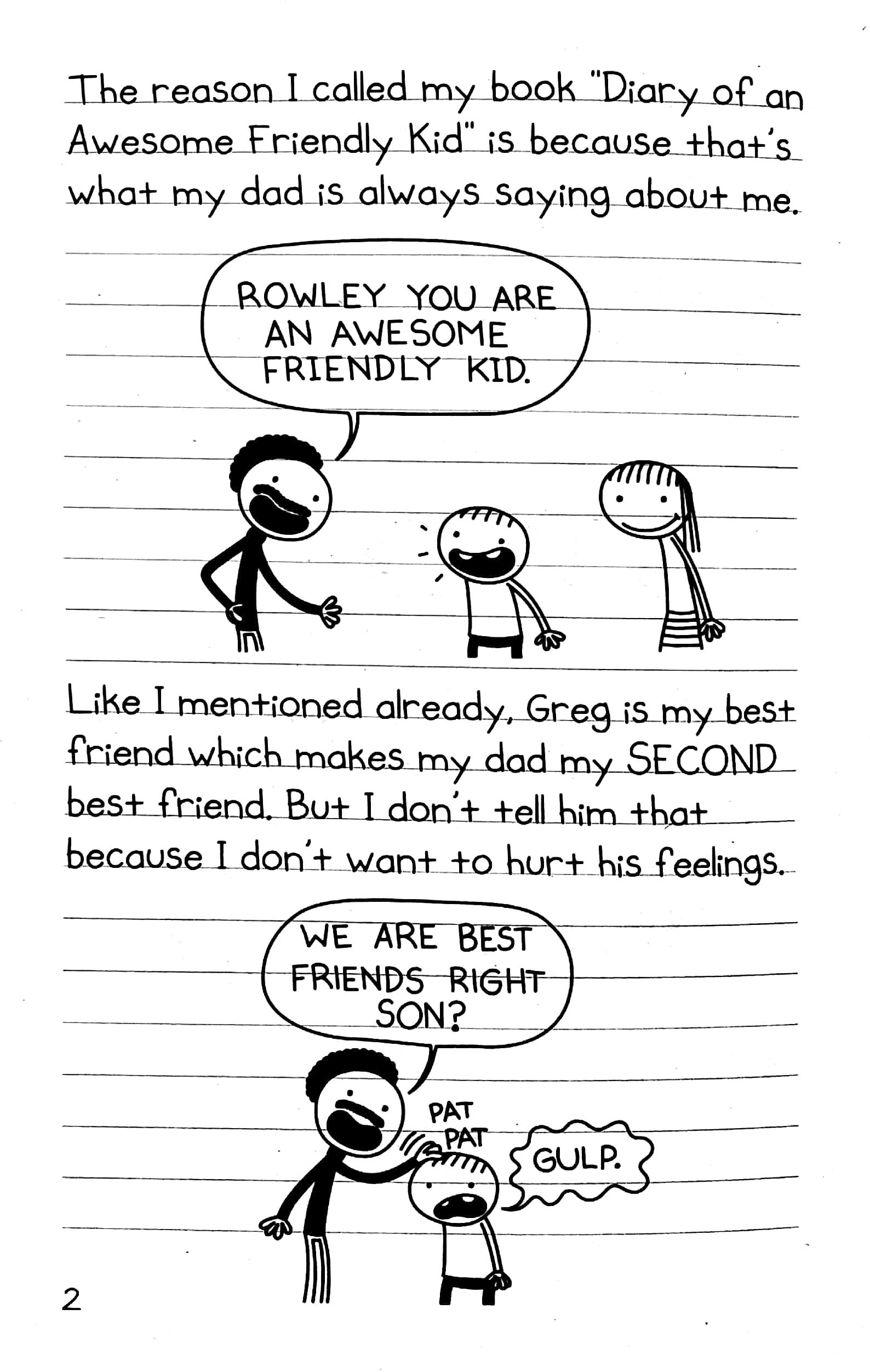 Diary Of An Awesome Friendly Kid: Rowley Jefferson