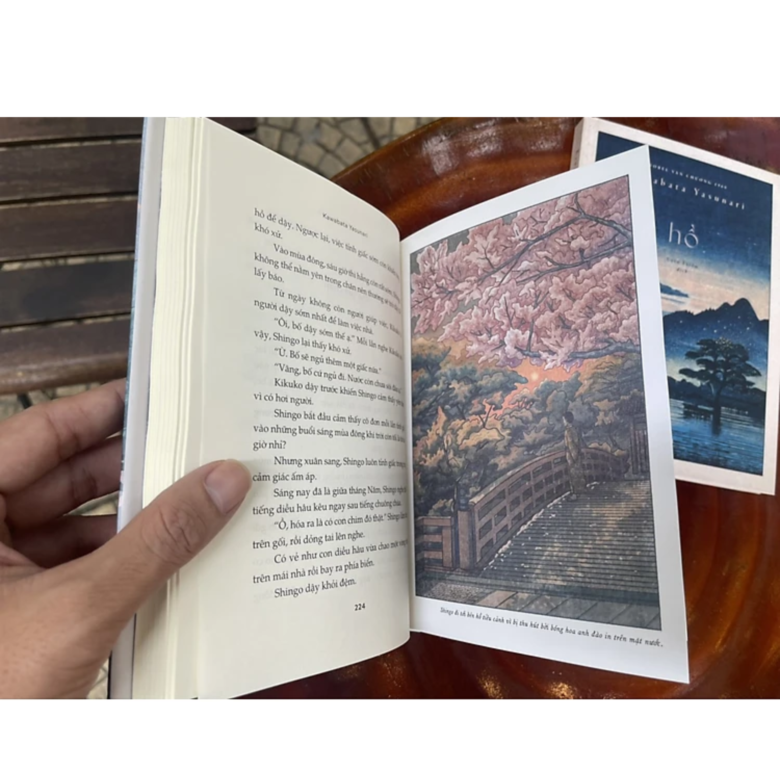 Combo 2Q Tiểu Thuyết (Bìa Cứng) Của Kawabata Yasunari - Tác Giả Đoạt Giải Nobel Văn Học : Hồ + Tiếng Núi _ Nhã Nam
