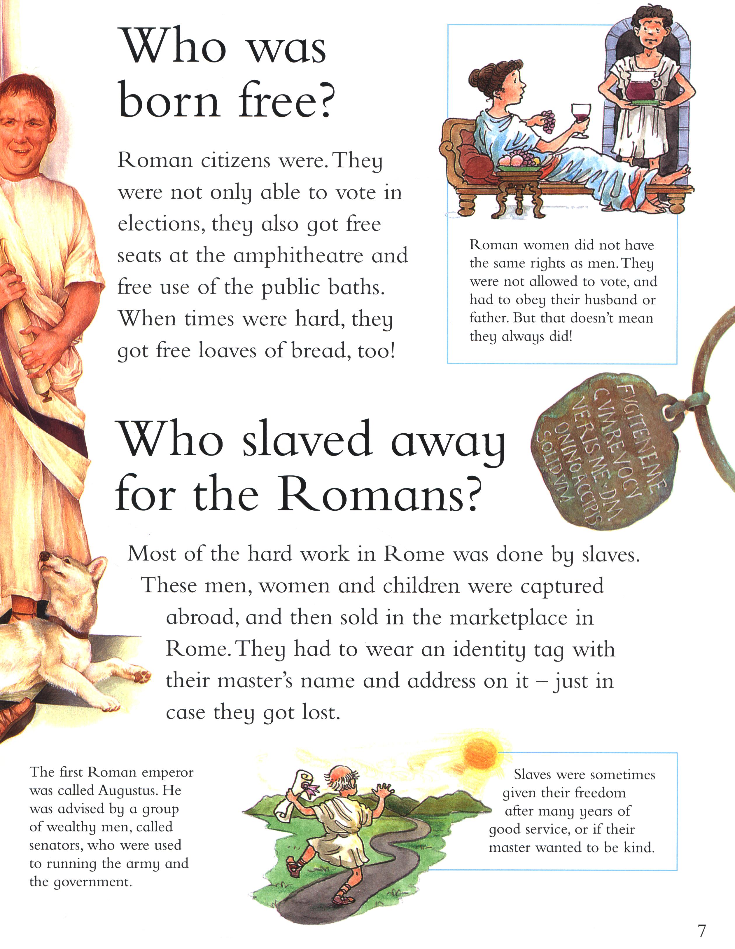 I Wonder Why Romans Wore Togas