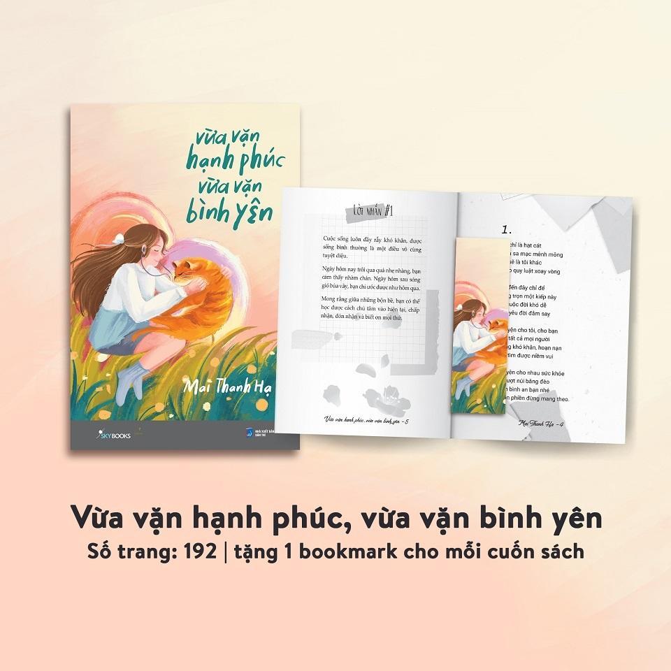 Sách - Vừa Vặn Hạnh Phúc Vừa Vặn Bình Yên - AZ Việt Nam