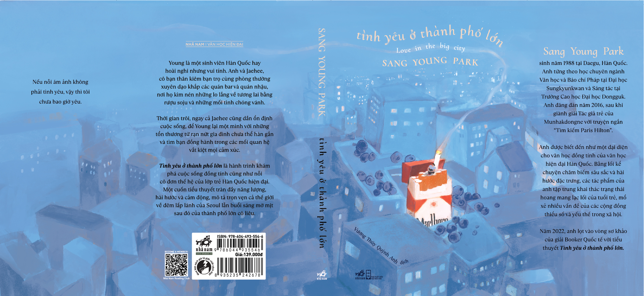 Sách - Tình yêu ở thành phố lớn (Love in the big city) (Sang Young Park) (Nhã Nam Official)