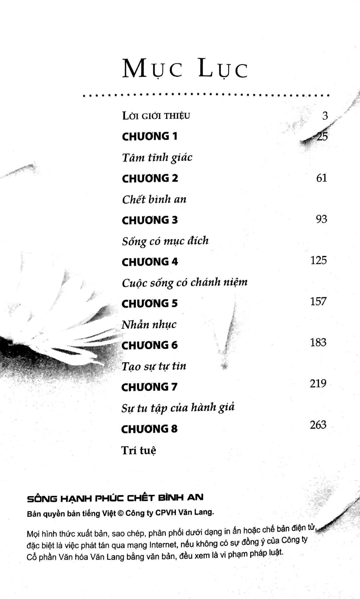 Sống Hạnh Phúc Chết Bình An