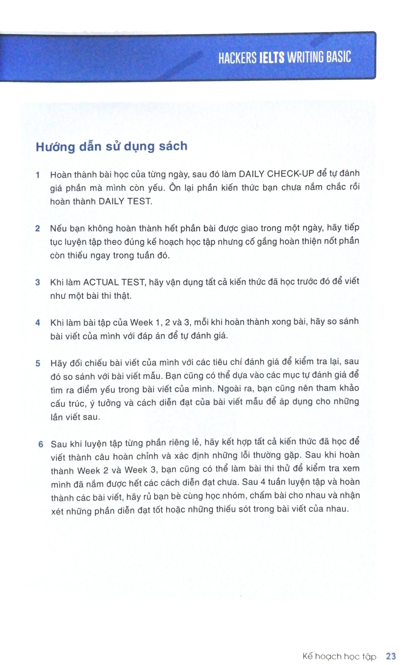 Hackers IELTS Basic- Writing