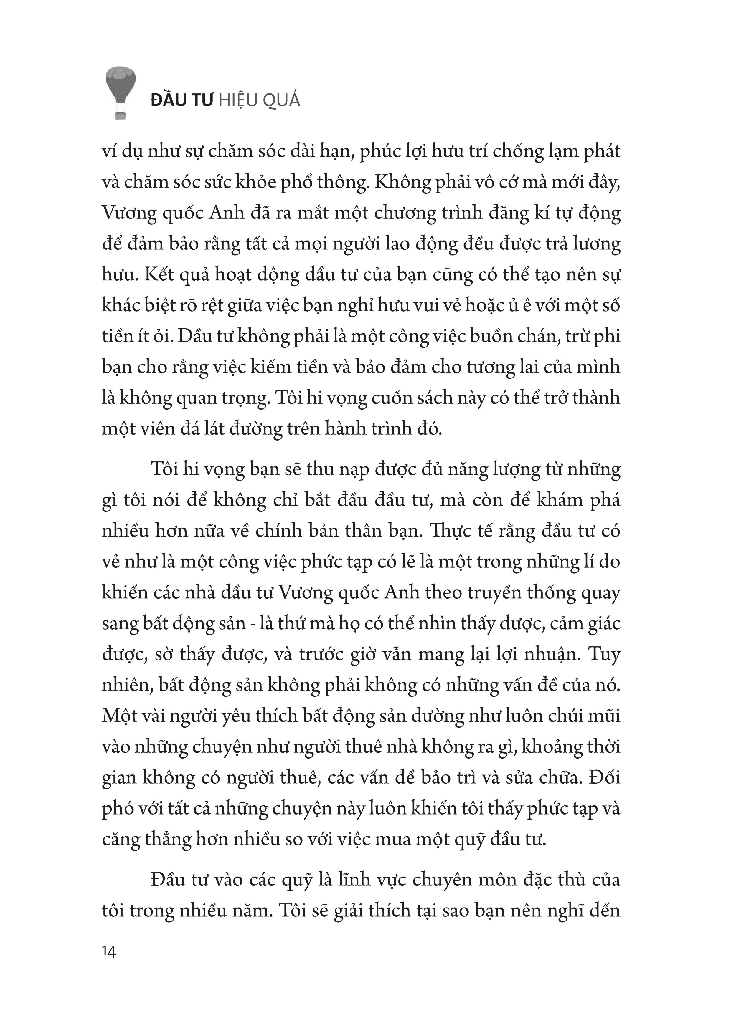 Sách - Đầu Tư Hiệu Quả - Cách đơn giản để trở nên giàu có thông qua đầu tư vào các quỹ