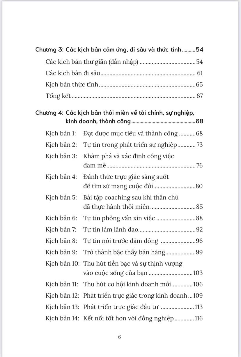 Cẩm nang 70 KỊCH BẢN THỰC HÀNH THÔI MIÊN dùng trong Coaching - Trị Liệu - Chữa lành