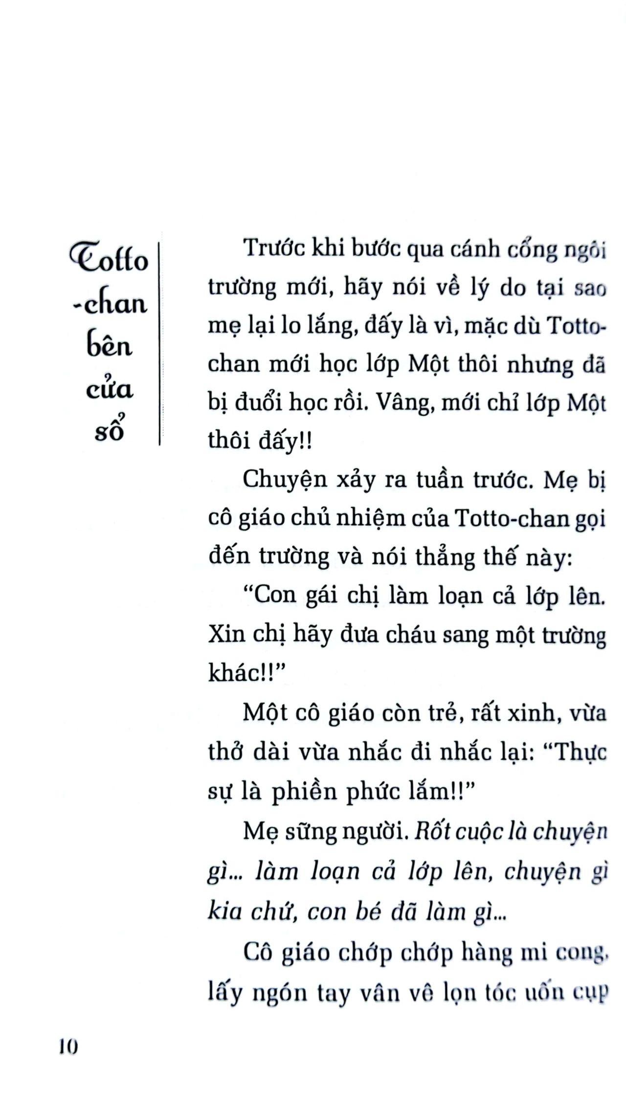 Tottochan Bên Cửa Sổ (Tái Bản 2024)