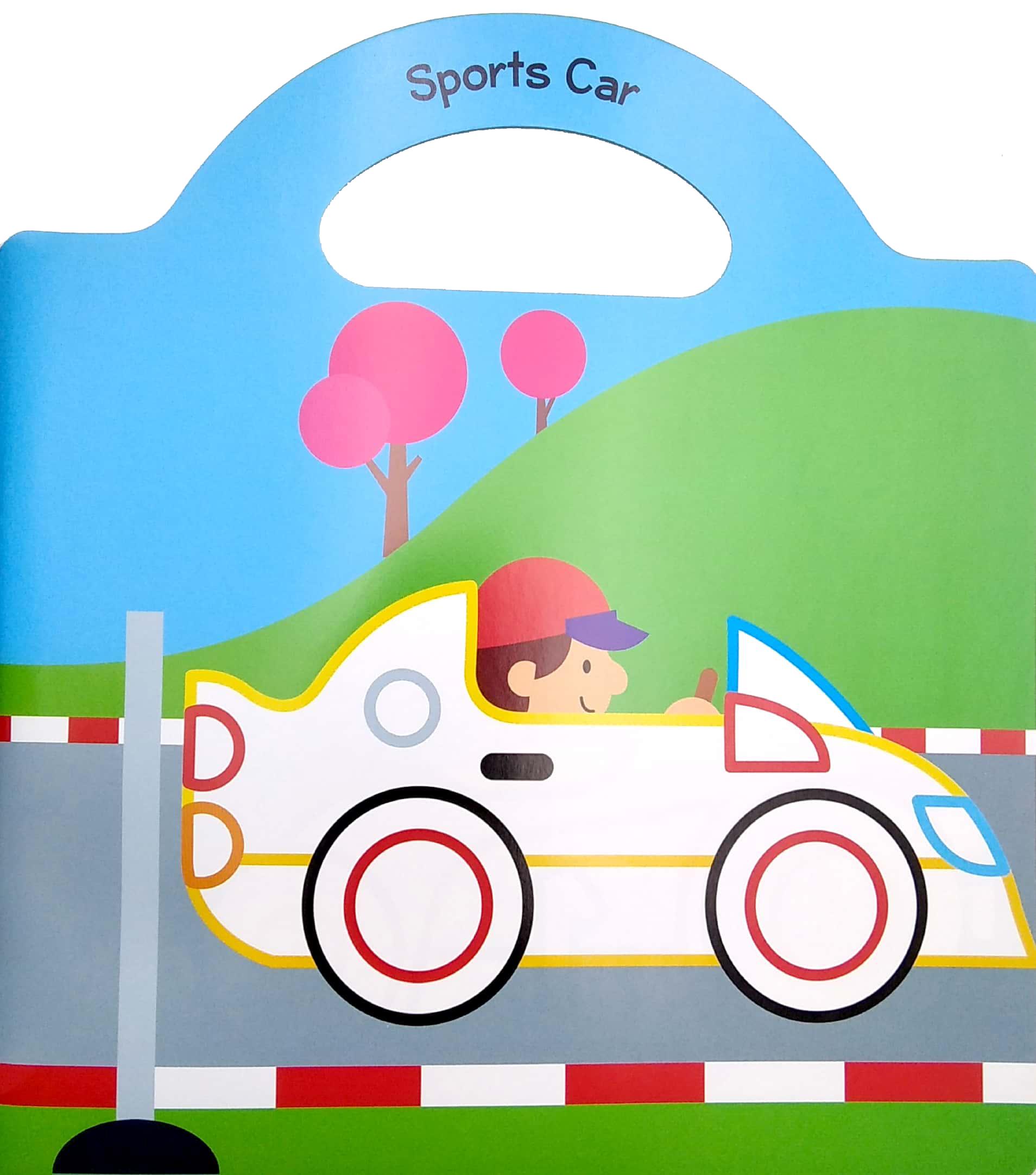 Things That Go Sticker & Colour: Cars