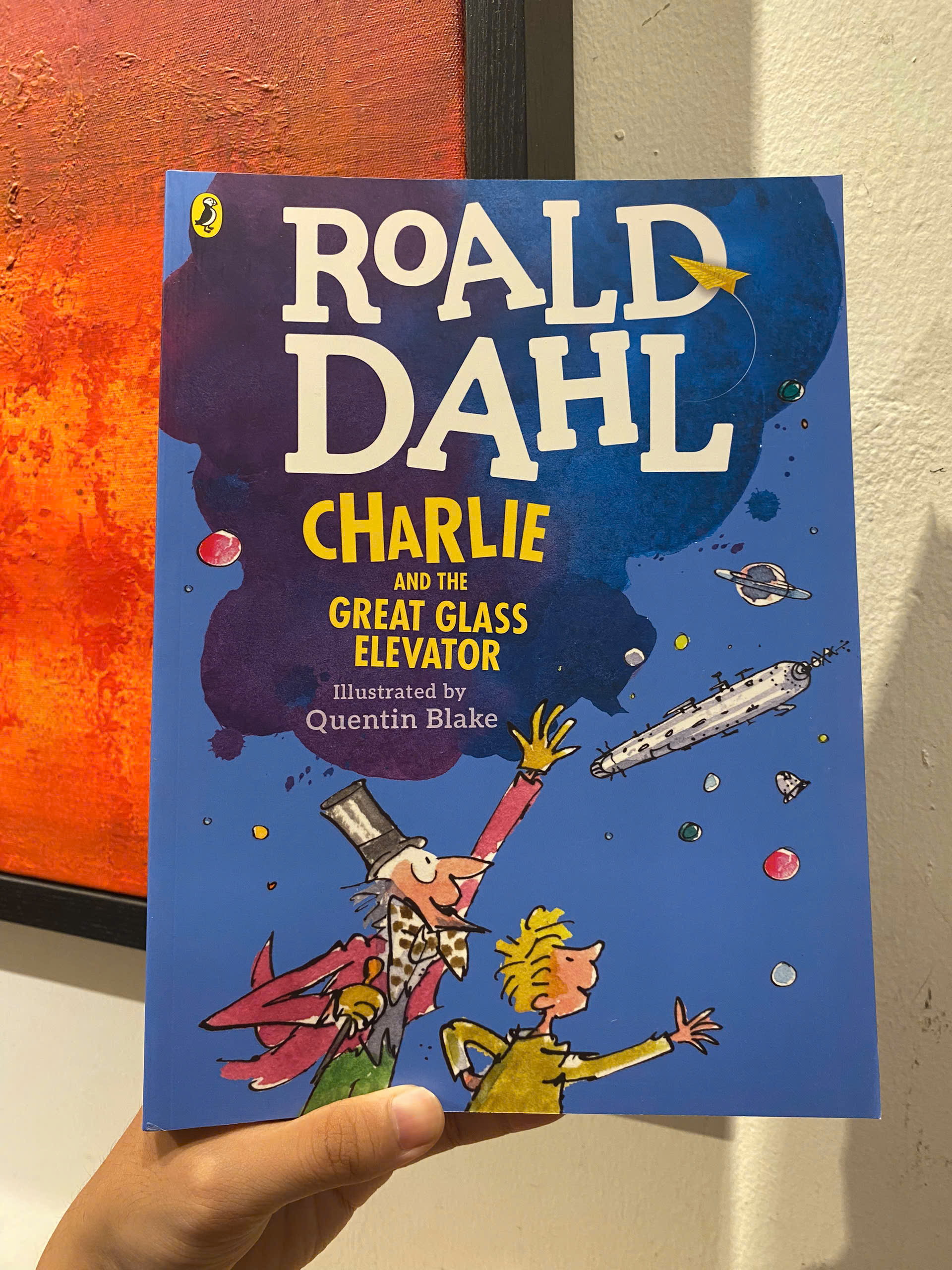 Sách - Charlie and the Great Glass Elevator by Roald Dahl, Quentin Blake - Sách Tiếng Anh trẻ em