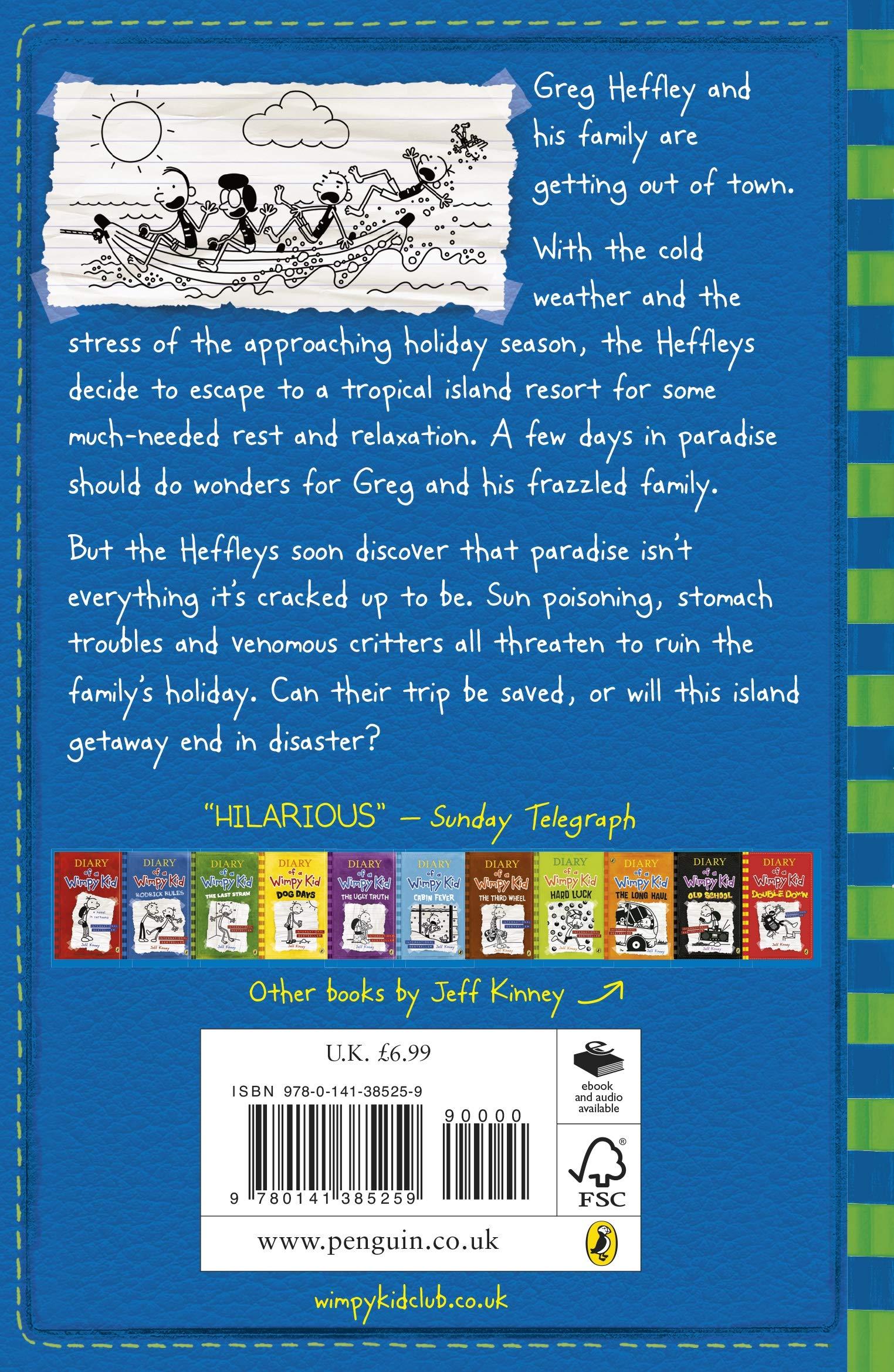 Truyện thiếu nhi tiếng Anh - Diary of a Wimpy Kid 12: The Getaway (International Bestseller) (Paperback)