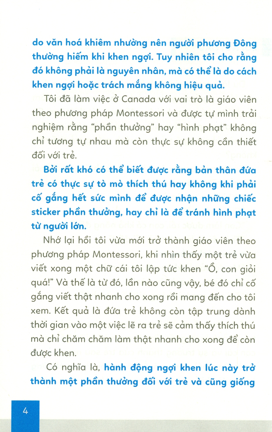 Khen Sao Cho Đúng, Mắng Sao Cho Chuẩn - Nuôi Dạy Một Đứa Trẻ Tự Lập Theo Phương Pháp Giáo Dục Montessori Và Reggio Emilia