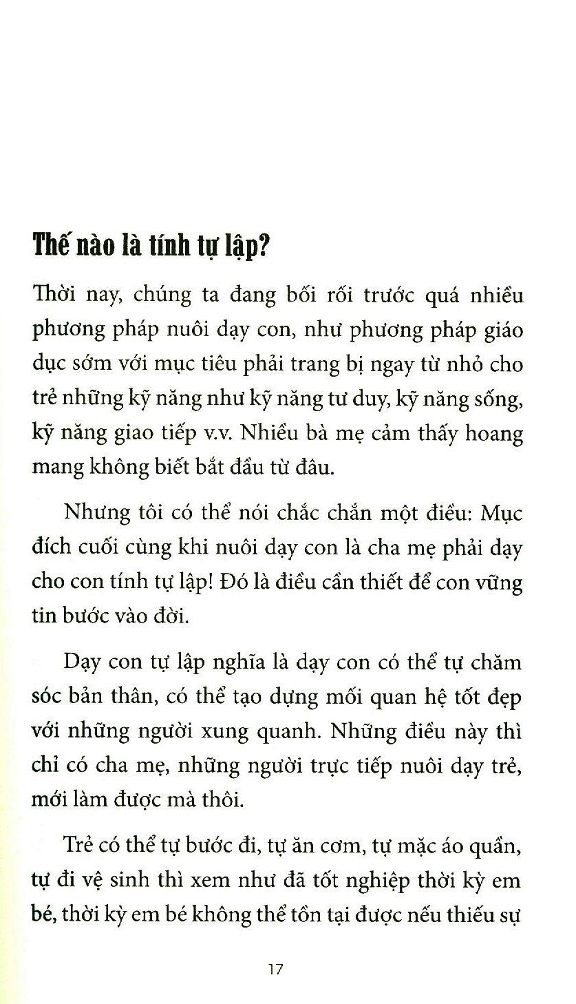 Nghệ Thuật Dạy Con Làm Việc Nhà Của Người Nhật (Tập 1)