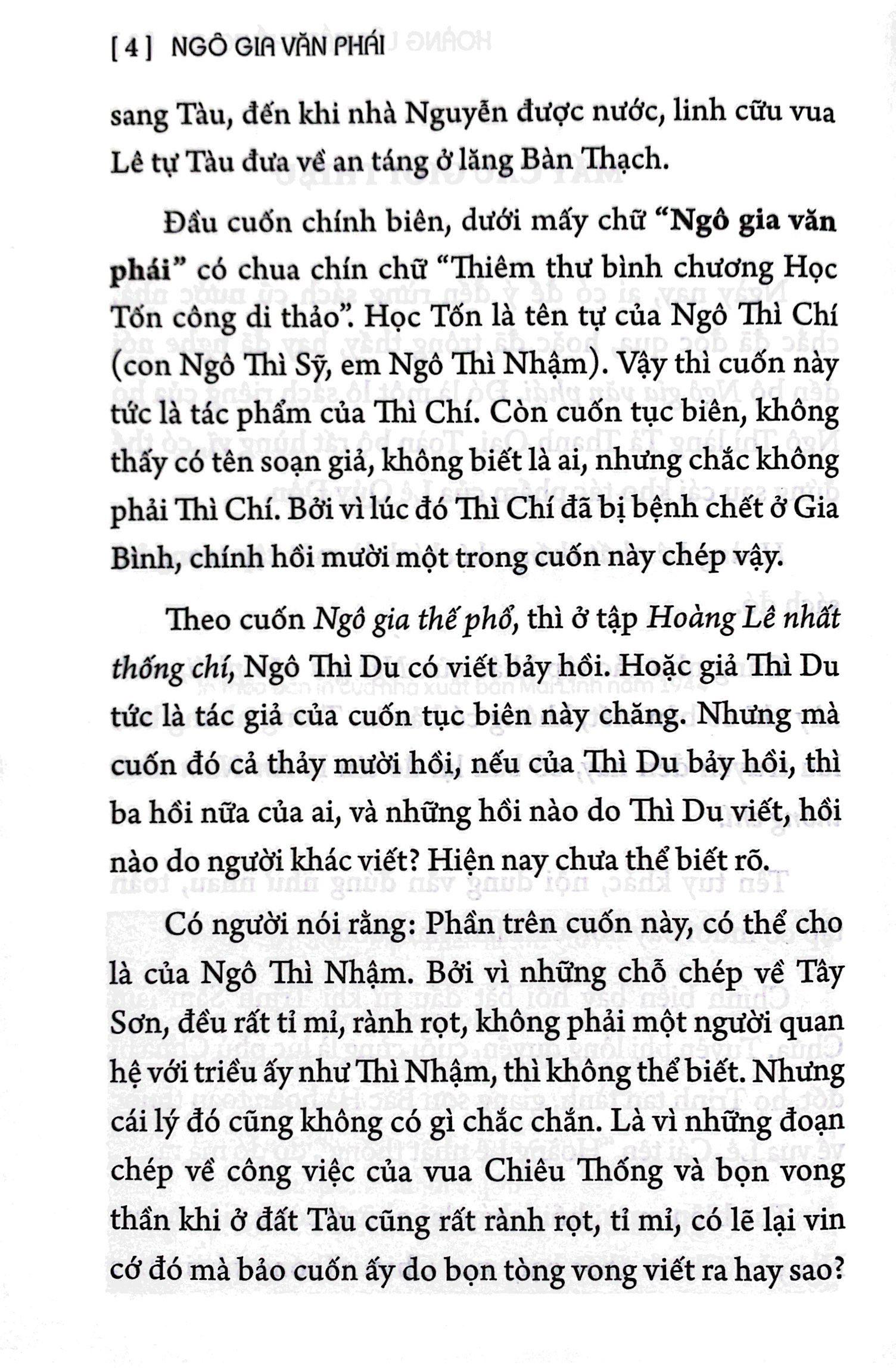 Hoàng Lê Nhất Thống Trí - Bìa Cứng (Tái Bản 2023)
