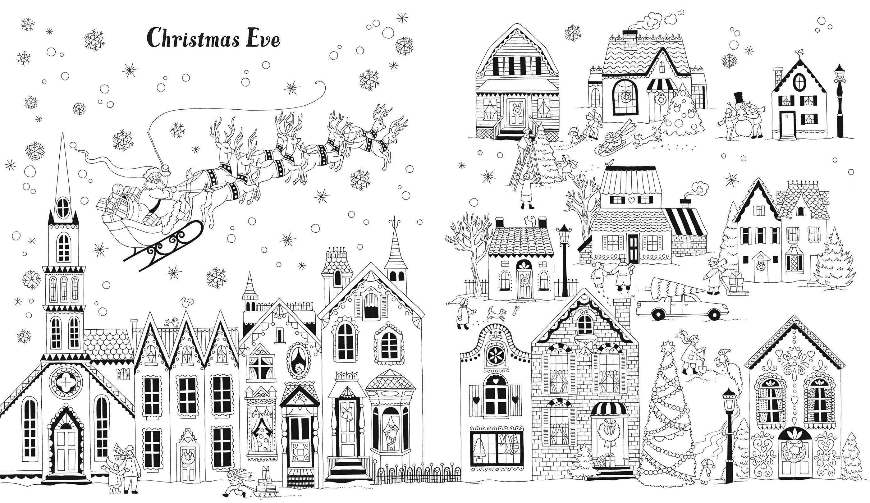 Christmas Patterns To Colour