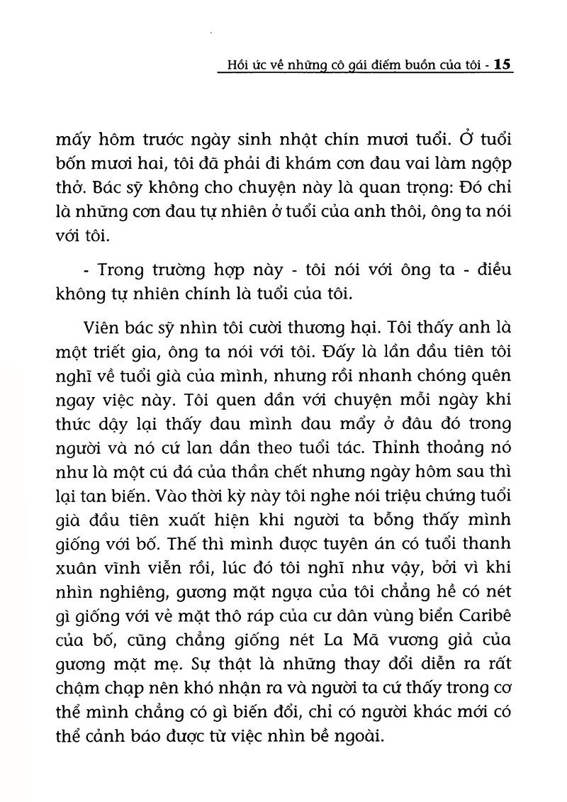 Hồi Ức Về Những Cô Gái Điếm Buồn Của Tôi (Tái Bản 2017)
