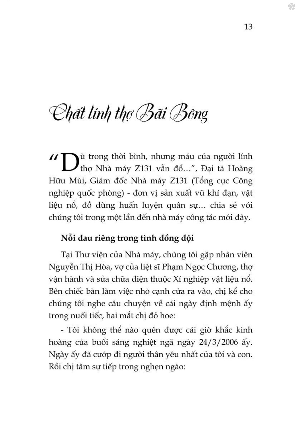 Chân dung lính thời bình - bản in 2024