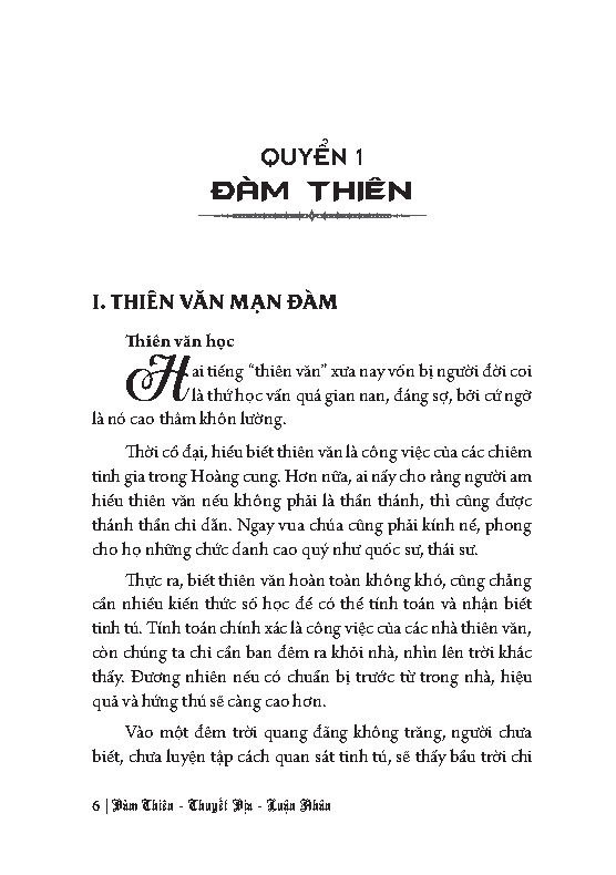 Sách - Đàm Thiên Thuyết Địa Luận Nhân