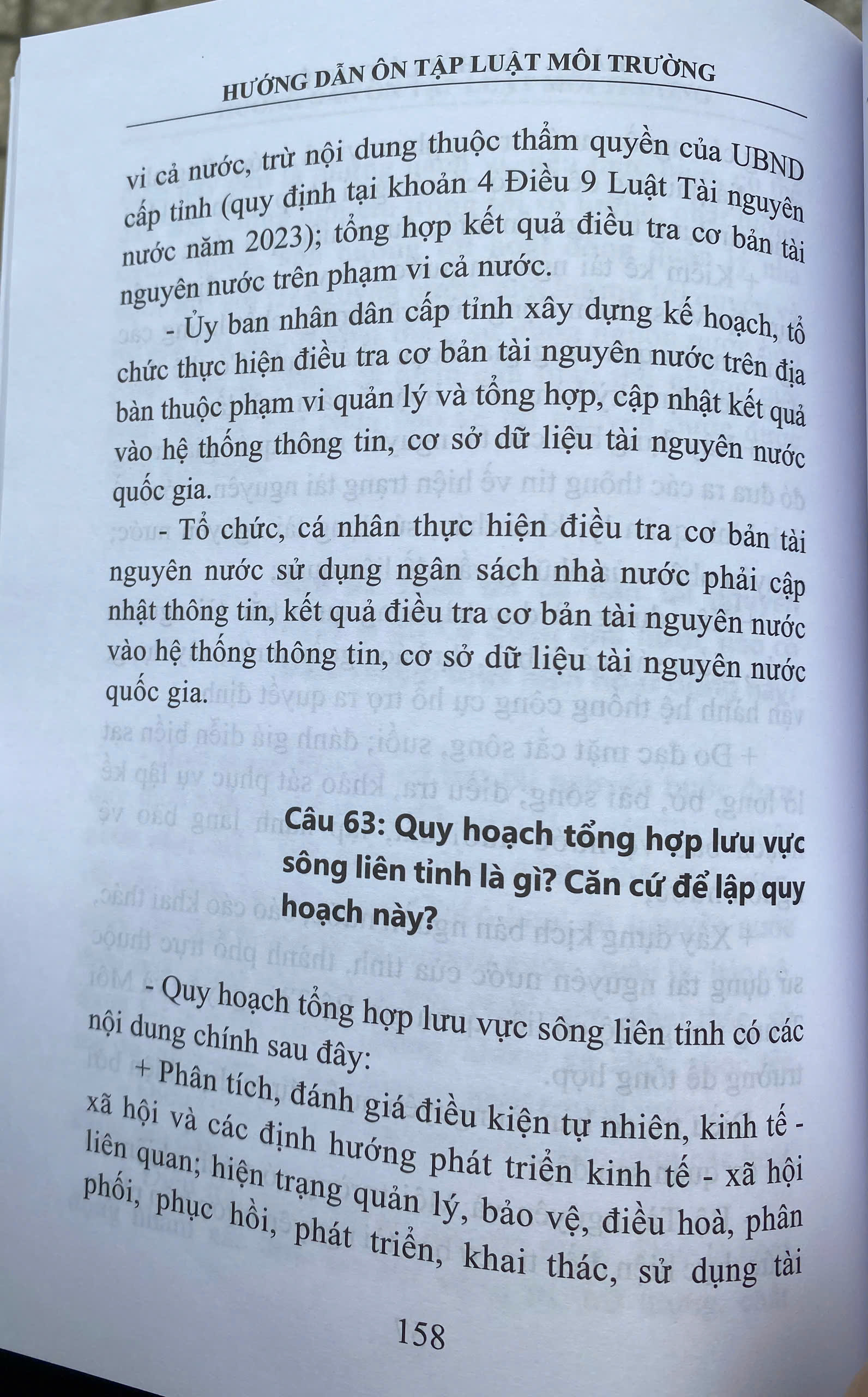 Hướng Dẫn Ôn Tập Luật Môi Trường