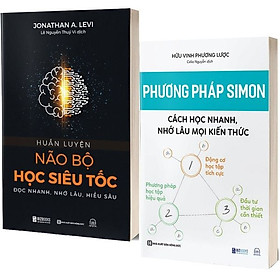Combo Sách 2 Cuốn: Phương Pháp Học Tập Của Simon và Huấn Luyện Não Bộ Học Siêu Tốc - Bizbooks