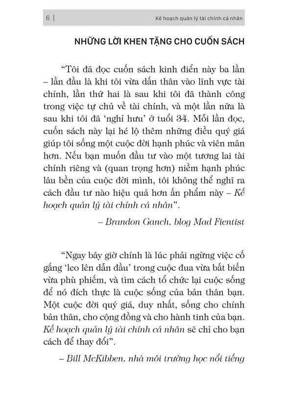 Kế Hoạch Quản Lý Tài Chính Cá Nhân - "Phương Pháp 9 Bước Để Đặt Được Tự Do Tài Chính"