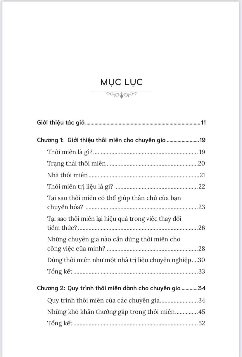 Cẩm nang 70 KỊCH BẢN THỰC HÀNH THÔI MIÊN dùng trong Coaching - Trị Liệu - Chữa lành