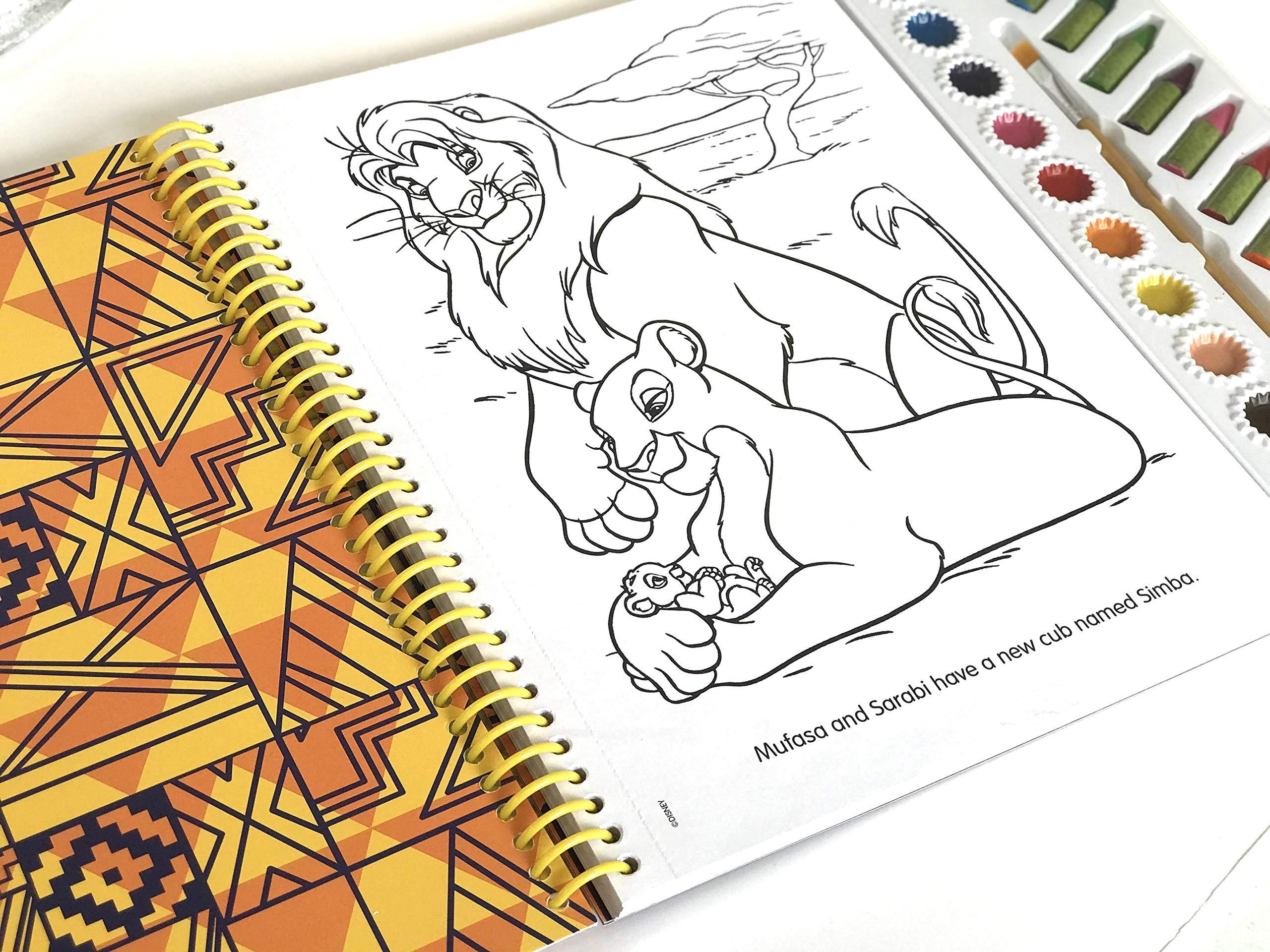 Disney Lion King Deluxe Poster Paint & Color
