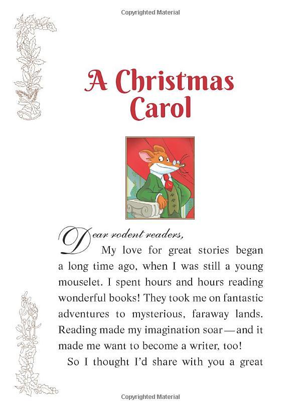 Geronimo Stilton Retells The Classics: A Christmas Carol (Geronimo Stilton Classic Tales)