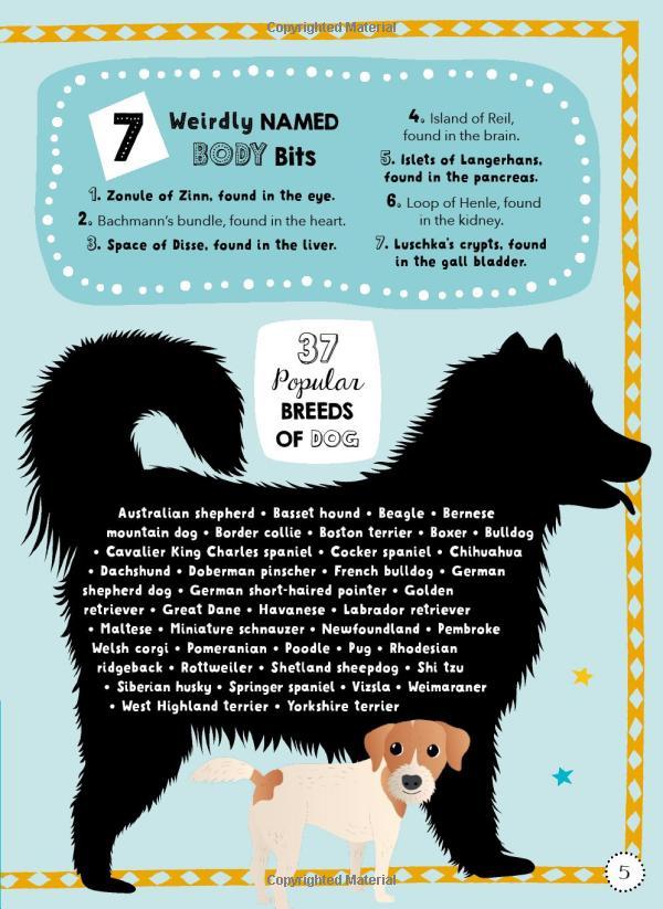 Lists For Curious Kids: 263 Fun, Fascinating And Fact-Filled Lists (Curious Lists)