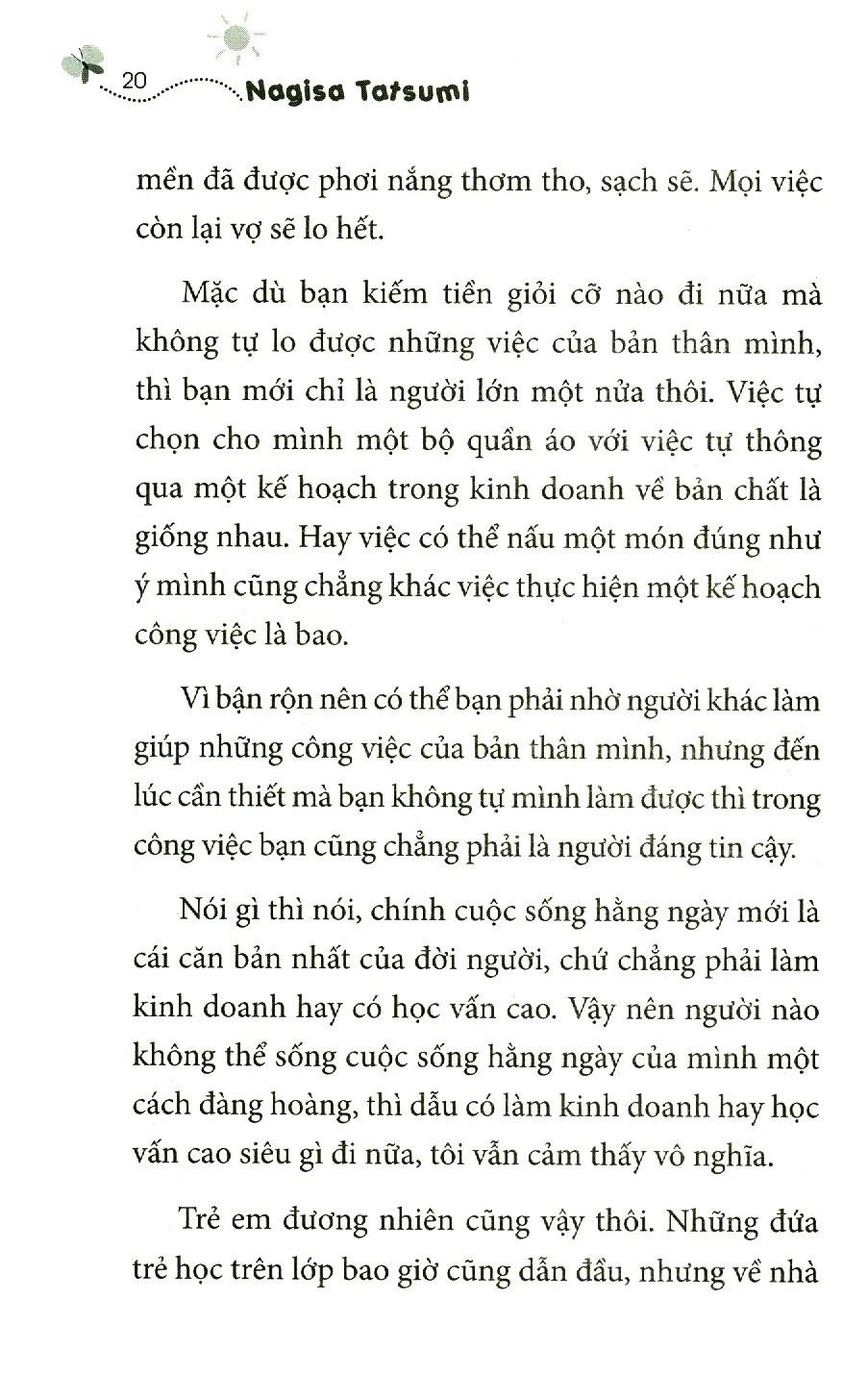 Nghệ Thuật Dạy Con Làm Việc Nhà Của Người Nhật (Tập 1)