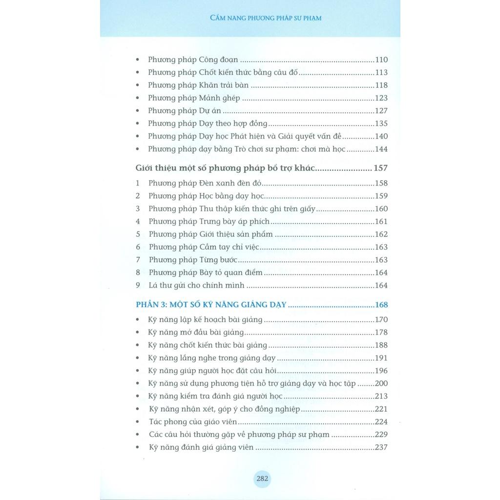 Cẩm Nang Phương Pháp Sư Phạm (Tái Bản 2022) - Bản Quyền