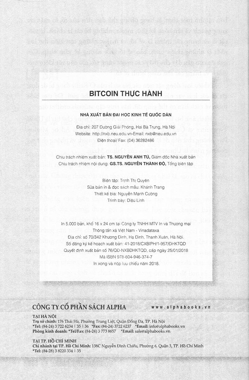 Mastering Bitcoin - Bitcoin Thực Hành: Những Khái Niệm Cơ Bản Và Cách Sử Dụng Đúng Đồng Tiền Mã Hóa