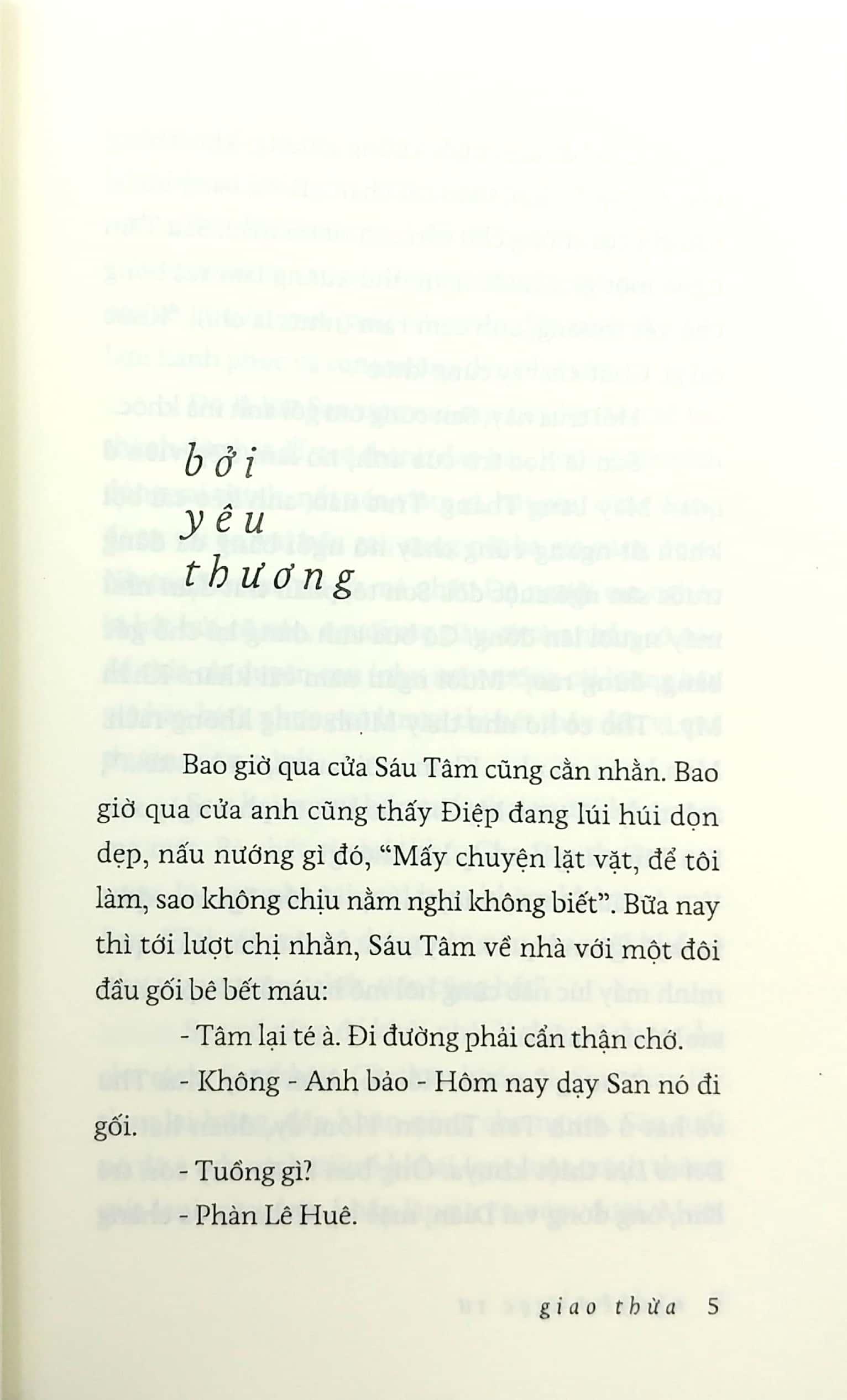 Giao Thừa (Tái Bản 2019)