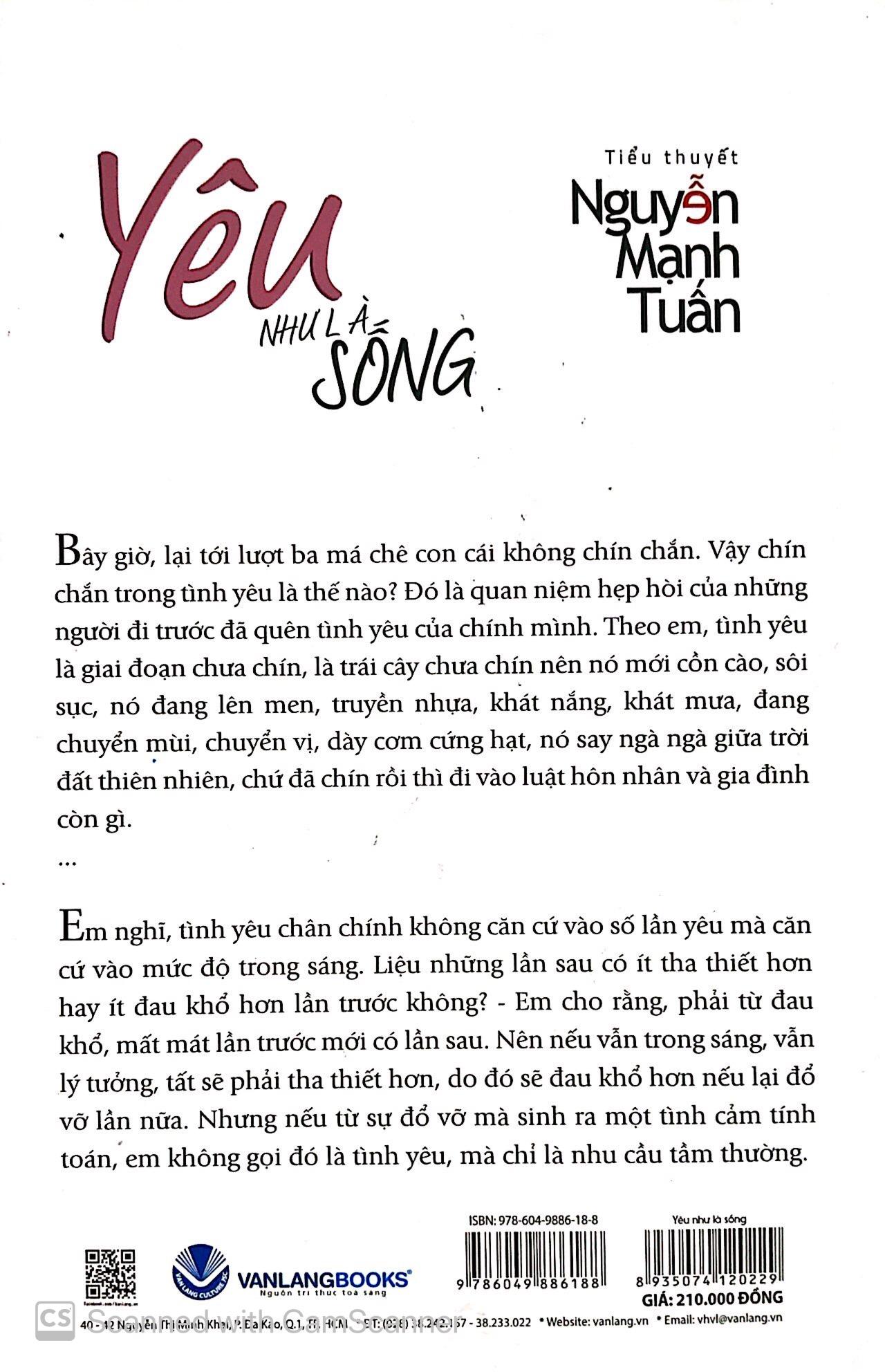Yêu Như Là Sống