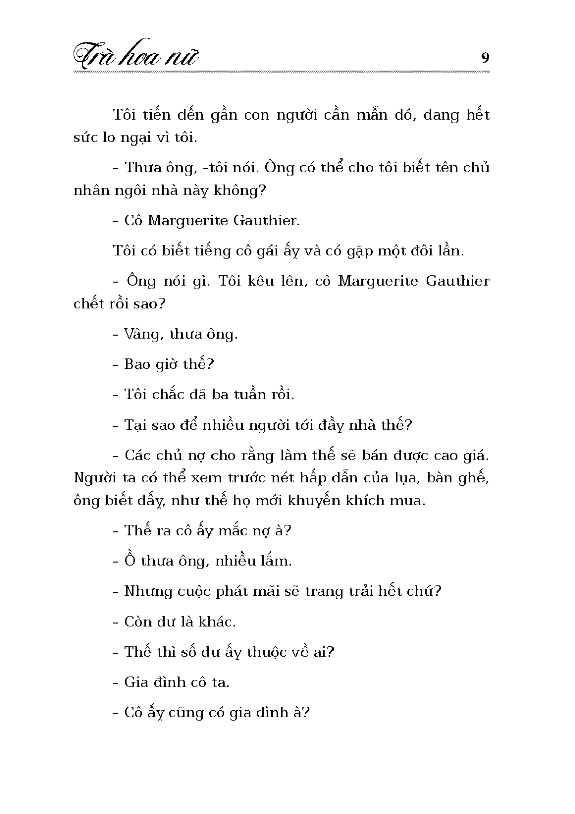 Trà Hoa Nữ (Bìa Cứng) (Tái Bản 2022)