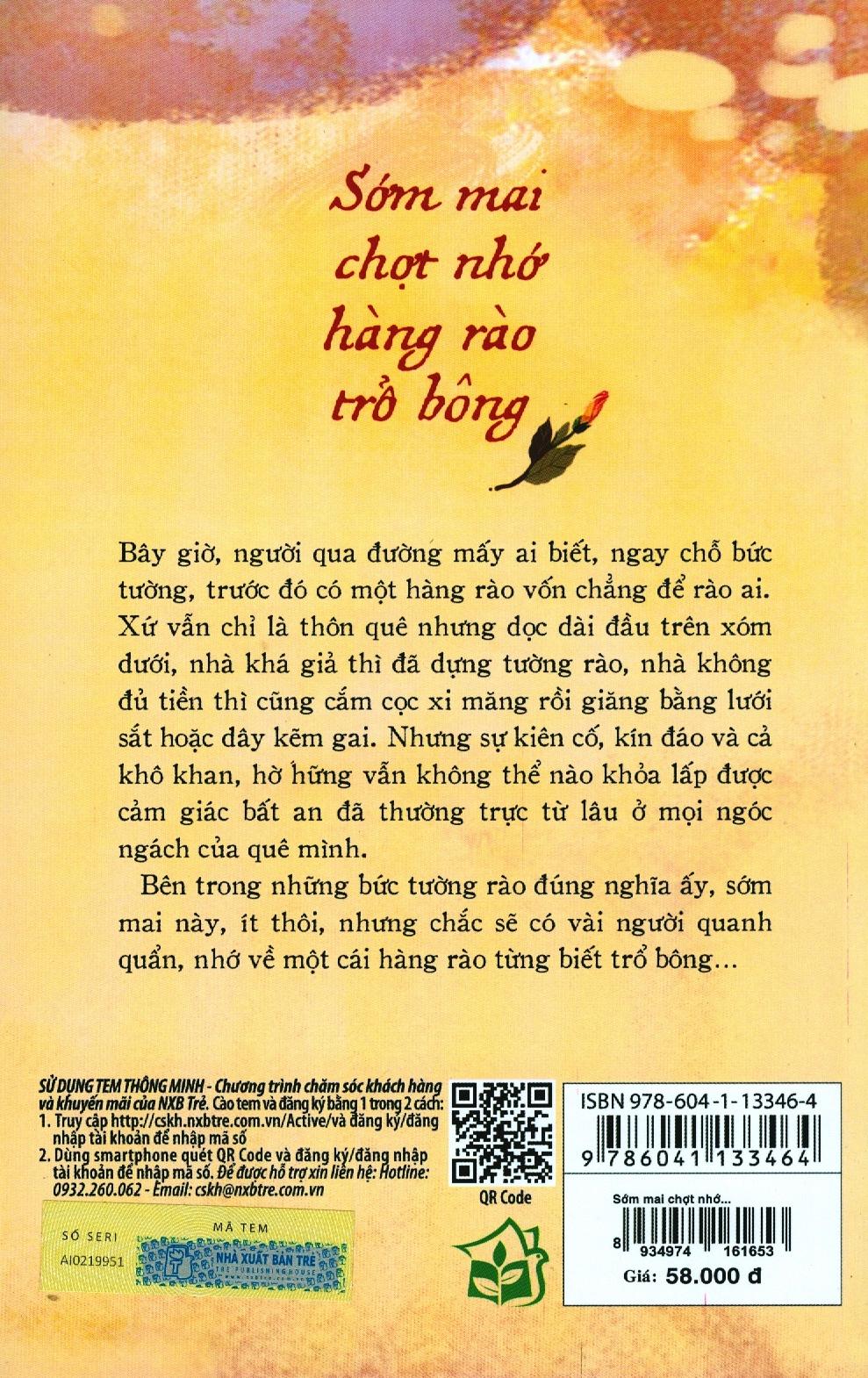 Sớm Mai Chợt Nhớ Hàng Rào Trổ Bông