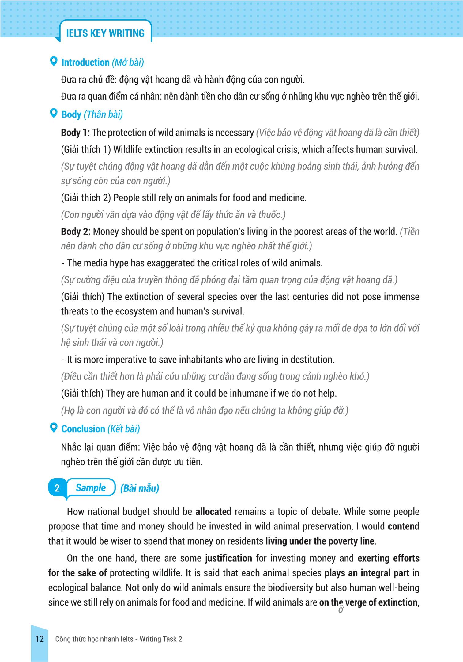 IELTS Key Writing - Công Thức Học Nhanh IELTS - Writing Task 2