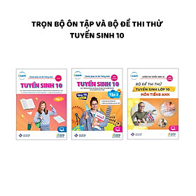 Sách - Dtpboosk - Trọn bộ ôn tập và bộ đề thi thử Tuyển sinh 10 môn Tiếng Anh
