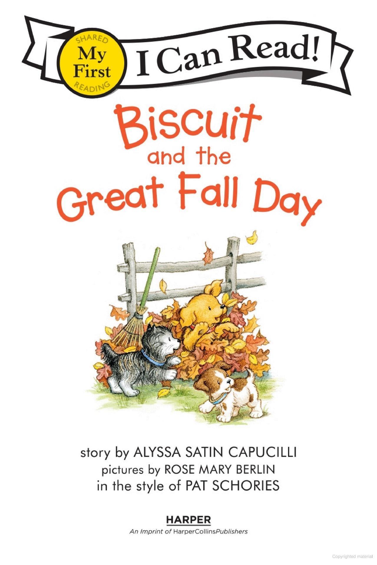 Sách ngoại văn: Biscuit And The Great Fall Day